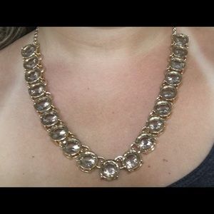 Smokey topaz colored necklace